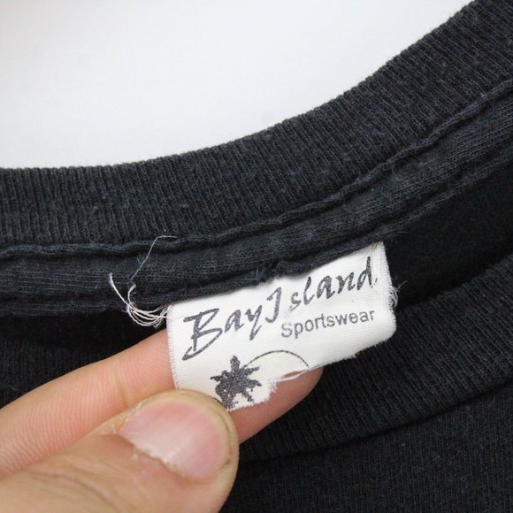Vintage Bay Island X BLACK VEIL BRIDES Shirt Mens Black Rock Band Music XL - Picture 6 of 9